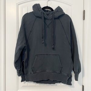 American Eagle Washed Black Coloured Hoodie Size Medium